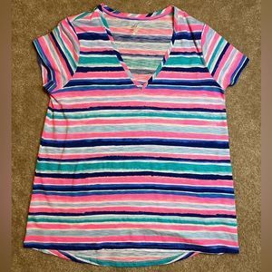 SOLD - Lilly Pulitzer Striped Etta Top